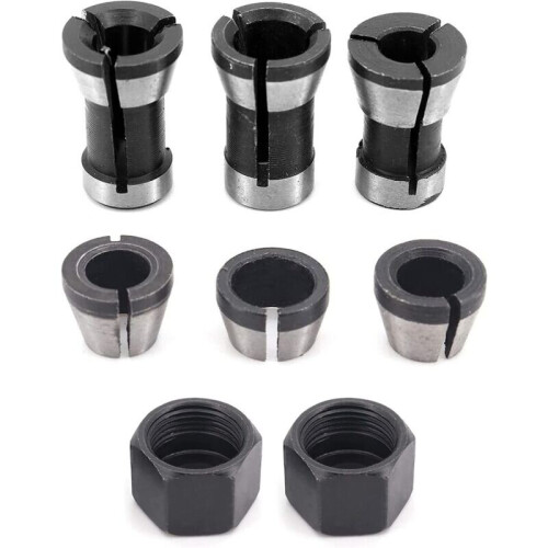 Teile Trimmerfutter Umrüstfutter - 6mm, 6,35mm, 8mm + 2 Muttern