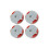 4-piece thread spool for Flymo FLY021 brush cutter thread spool. Replacement Spool for Flymo Thread 1