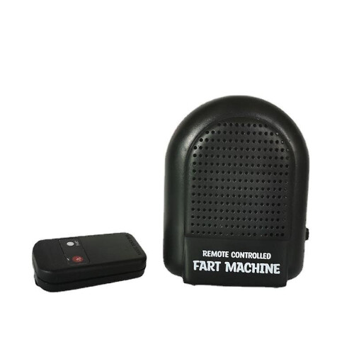 Boîte de machine à péter électronique télécommandée avec bruit de pet