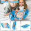 Blue - Anti-drop silicone protective case for Apple ipad 10.2 inch 2