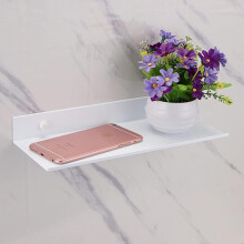 Mensola da parete in lega di alluminio da 2 pezzi per bagno, cucina, camera da letto, soggiorno (30
