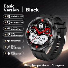 Smart Watch Neue GPS Sport Nfc Mode Smart Watch Männer 1,85 Zoll Amoled Bildschirm Herzfrequenz Blutdruck