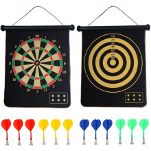 Magnetisch dartbord voor buiten met 12 magnetische darts, veilig speelgoed, Twist Double