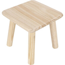 Wooden Stool Foot Stool Detachable Saddle Seat Small Square Step Stool for Kids Outdoor Furniture Stool