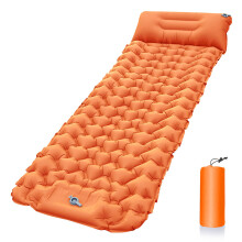 Self Inflating Camping Mat 9cm Height Camping Inflatable Mattress Self Inflating With Built-in Pillow