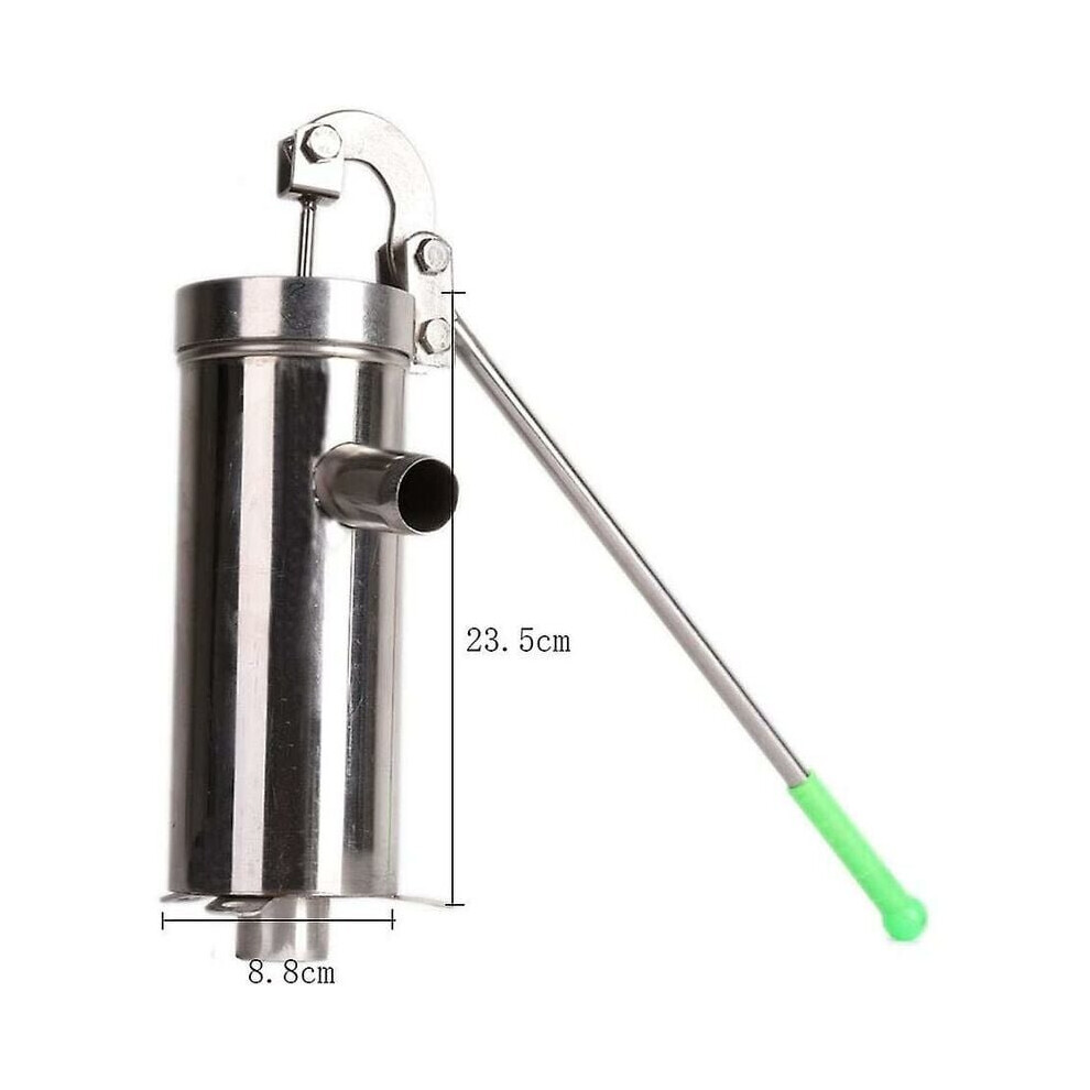 Pompe à eau manuelle à tuyau droit, pompe à eau de puits à pression, pompe à eau domestique à agitation