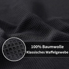 Lot de 6 serviettes en coton super absorbantes à motif gaufré, à séchage rapide, pour la cuisine