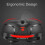 Bicycle Saddle, Ergonomic Memory Foam Saddle, Waterproof Breathable Bicycle Seat with Reflective Tape 3
