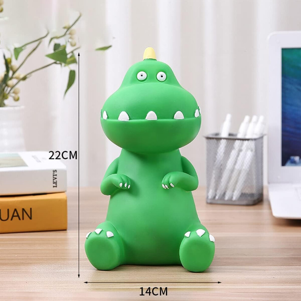 Tirelire dinosaure pour enfants, grande tirelire pour garçons et filles, anniversaire, école, baptême