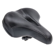 Comfortabel oversized fietszadel - extra breed oefenzadel voor dames, senioren en heren, universeel