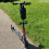 USB Rechargeable LED Electric Scooter Front Light with Handlebar Kids Scooter Handlebar Adjustable Handrail 3