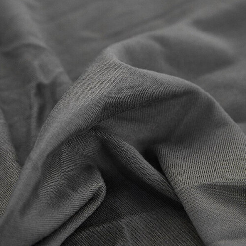 L Shape Waterproof Sofa Cover, Comfortable Stretch Fabric (Black, 145 x 185) 1