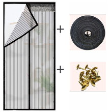 Magneettinen kärpäsovi hyönteissuoja 90 x 210 cm Magneettinen kärpäsverkko hyttysnesto, automaattisesti