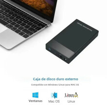 Disco rigido esterno Contenitore per disco rigido esterno Vassoio HDD da 3,5 pollici USB3.0 a SATAAlll