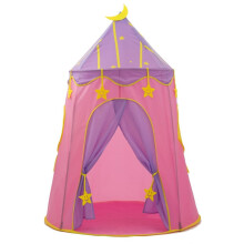 Tyttöjen prinsessalinnan teltta Tyttöjen pop up -teltta -lukusali