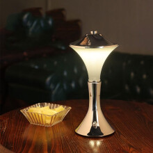 Lámpara de mesa inalámbrica para restaurante, portátil, recargable, con interruptor, para exteriores,