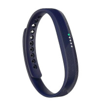 Slimme polsband Smartwatch Fitbit Flex 2 Dial Blauwe strapless siliconen fitness polsband