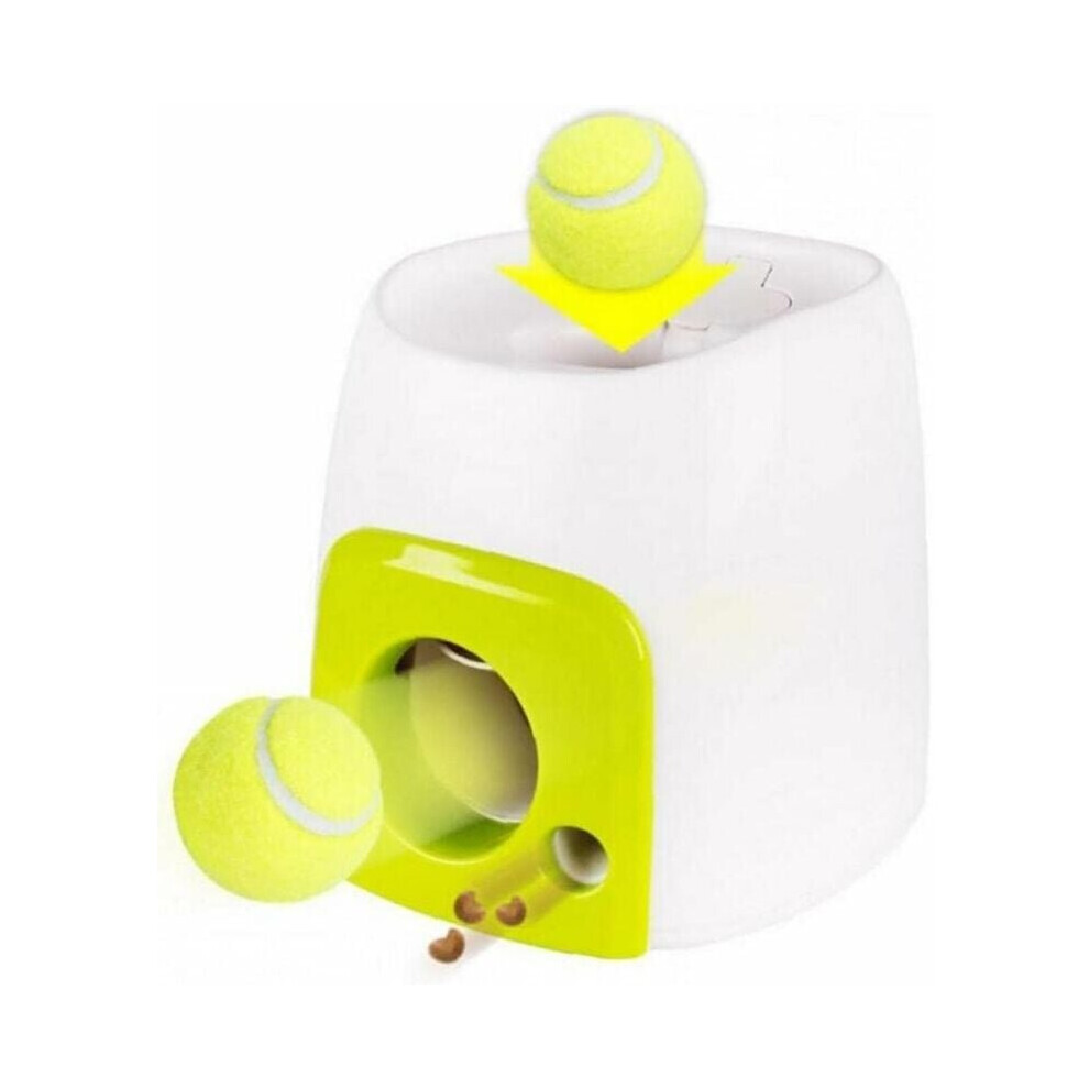 Lanciapalle Automatico, Giocattolo Interattivo Per Cani, Macchina Lanciapalle Da Tennis Per Animali