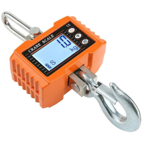 Electronic Scale 1000kg / 2000lb Industrial Digital Crane Scale With Hook 2