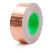 Koperfolie Slakkentape 50mm x 20m Slakkenbeschermingssticker - Elektromagnetische afscherming Koperfolie