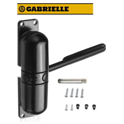 Spring Door Closer, Solid Steel Spring Door Closer, Hydraulically Adjustable Tension Spring, Automatic
