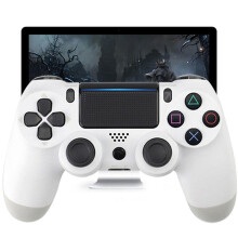 Dualshock 4 Wireless Controller Compatible with Playstation 4 - Glacier White