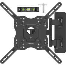 TV-Halterung, vollbewegliche, artikulierende TV-Monitor-Wandhalterung für 26-55 Zoll Fernseher und Flachbildschirme