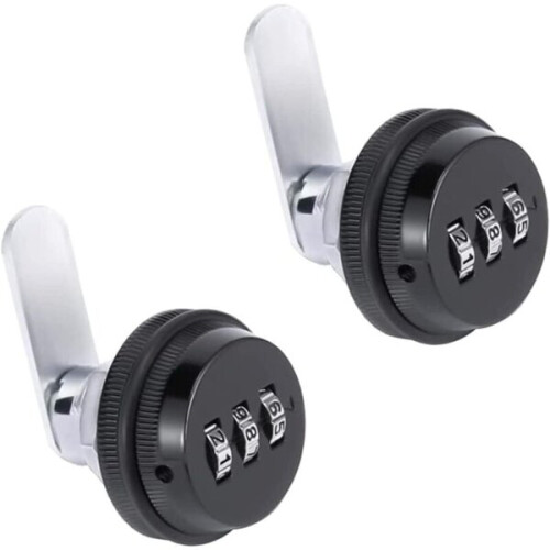 pcs cam cabinet combination lock set, mechanical cabinet locks for security drawer doors, tool boxes, 1