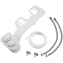 Toilet bidet, comfortable and practical non-electric toilet seat bidet with water spray