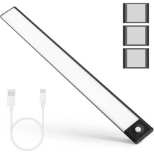 72 LED-kaappivaloa, langaton LED-nauha, USB-ladattava induktio-yövalo, vaatekaappivalo