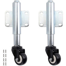 2 x 6 cm große Rollen für Rolltore, Hängerollen für einziehbare Tore, Torstützrollen für Holztore