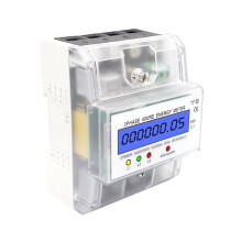 Three Phase 4 Wire Energy Meter 220/380V 5-80A Energy Consumption Kilowatt Hour Digital DIN Rail Energy