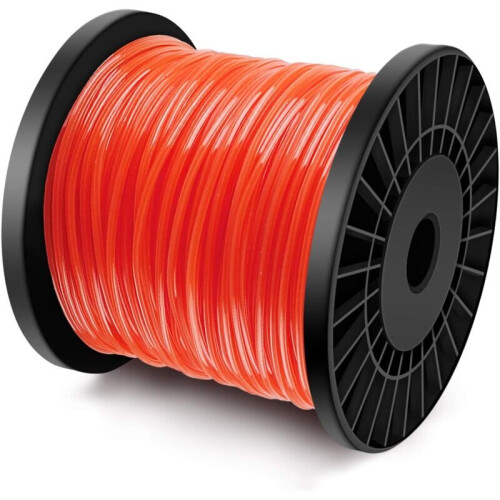 Grasmaaierhaspel Nylon Snijlijn 2,4 mm x 100 meter, Rood