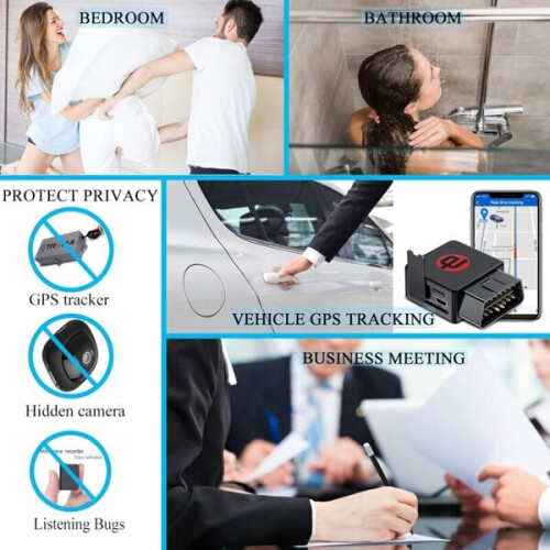 Scanner GPS Bug Detector Anti Spy Detector RF Detector Verborgen Camera Detectoren Auto GPS Tracking 2