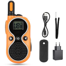 Walkie Talkie Mini Ultra Thin Walkie Talkie 2W USB langaton kannettava kaksisuuntainen radio 110-240V