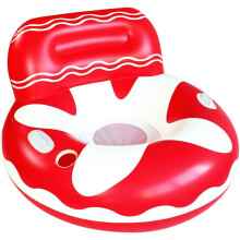 Letto galleggiante gonfiabile in PVC per acqua di piscina