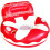 Floating PVC inflatable floating bed for pool water 1