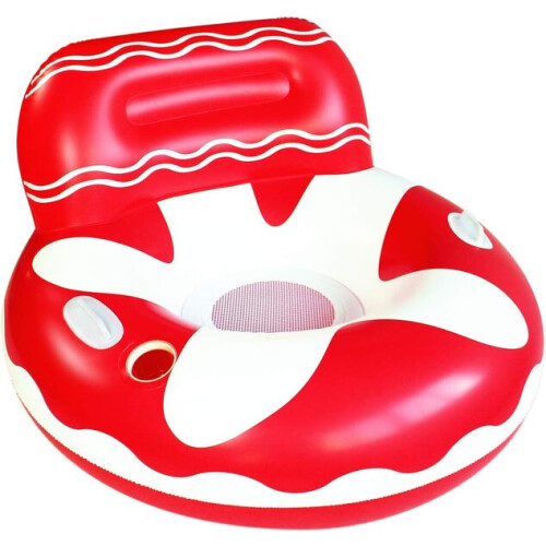 Floating PVC inflatable floating bed for pool water 1