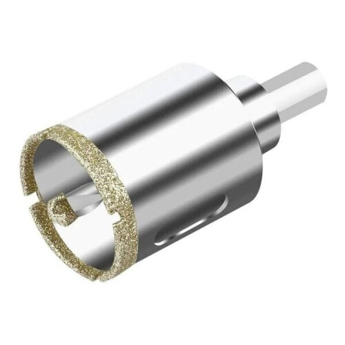 40mm Diamond Hole Saw with Centering Guide Drill Bit, Tile Hole Saw with Diamond Coating, Diamond Drill 1