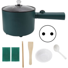 Cuisinière électrique 1,8 L, marmite électrique antiadhésive, classe alimentaire, 2 modes de température,