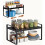 Expandable Metal Shelf - Expandable Kitchen Shelf - Adjustable Storage Rack - Spice Rack - Kitchen, 2