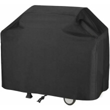 Housse de protection pour barbecue en tissu Oxford imperméable, anti-poussière et anti-UV