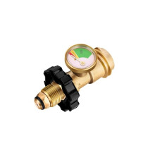 Régulateur de niveau de gaz propane, adaptateur de bouteille de gaz extérieure, fixation de vanne de