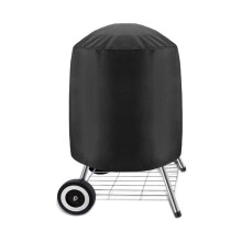 Copertura per barbecue a carbone Copertura impermeabile per barbecue da esterno Copertura rotonda per