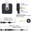 quartz clock movement, replacement clock movement with 30.5 cm long hands for DIY clocks 3