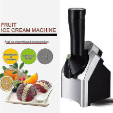 Machine à glace domestique Machine à sorbet aux fruits électrique Machine à dessert à crème glacée végétalienne
