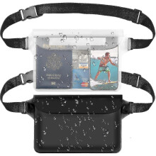 2-pack waterdichte telefoontas ipx8 waterdichte tas verstelbare heuptas voor strand zwemmen snorkelen