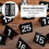 Numéros de table 1 à 25, en acrylique, double face, numérotés, pour restaurant, mariage 3