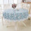 Nappe ronde lavable 180 cm imperméable infroissable antitache A 1 2
