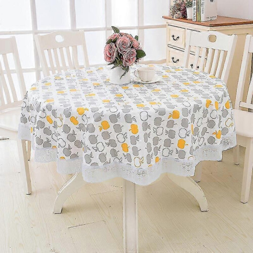 Nappe ronde lavable 180 cm imperméable infroissable antitache A 2
